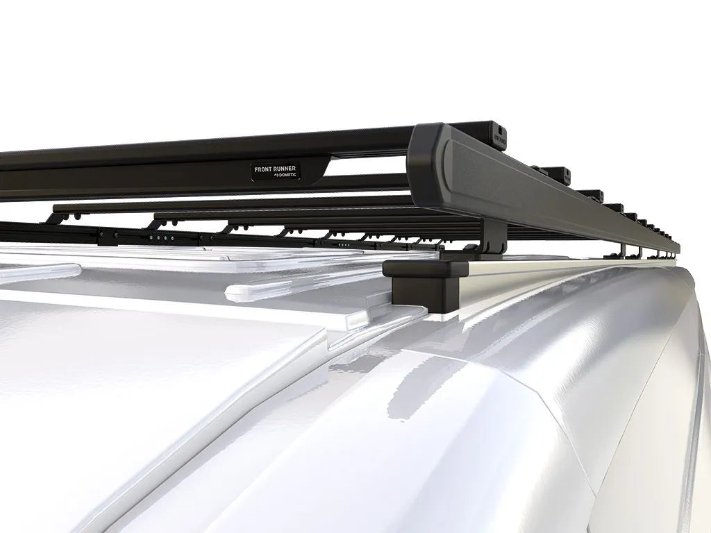 Front Runner Slimpro Van Rack Kit 2017-Current Fits Volkswagen Crafter (L5H2/LWB Maxi/OEM Track)