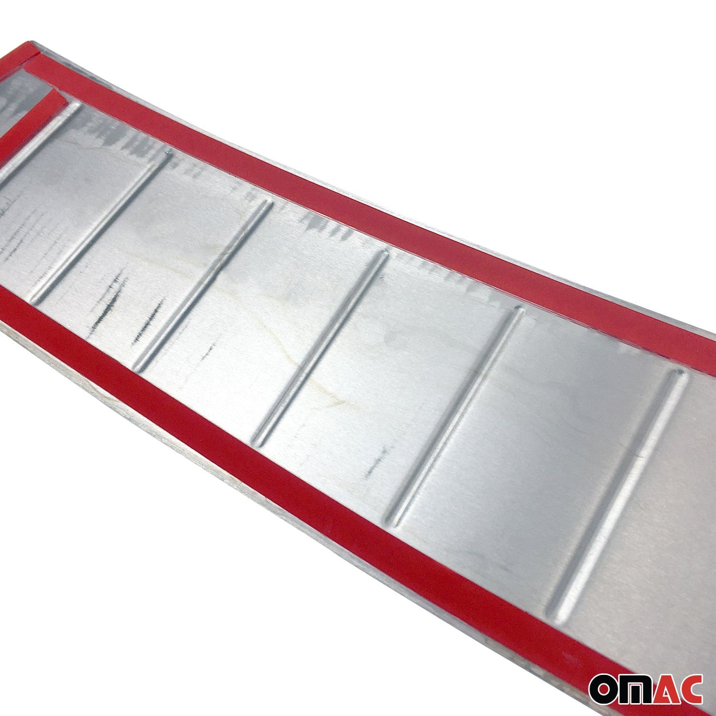 OMAC USA Front Bumper Grill Trim Molding for SUVs – Fits 2007–2012 Dodge Nitro - 1Pc (Stainless Steel, Chrome)