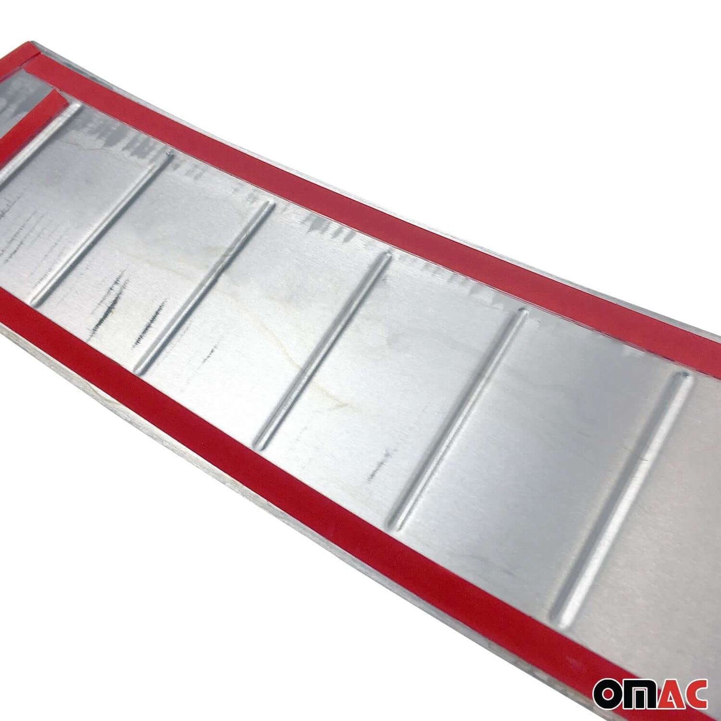 OMAC USA Front Bumper Grill Trim Molding for SUVs – Fits 2007–2012 Dodge Nitro - 1Pc (Stainless Steel, Chrome)