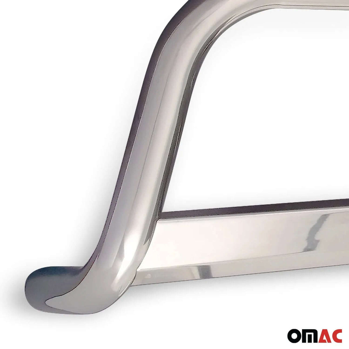 OMAC USA Bull Bar Push Front Bumper Grille for Vans – Fits 2014–2018 Mercedes Sprinter W906 (Silver, 1Pc)