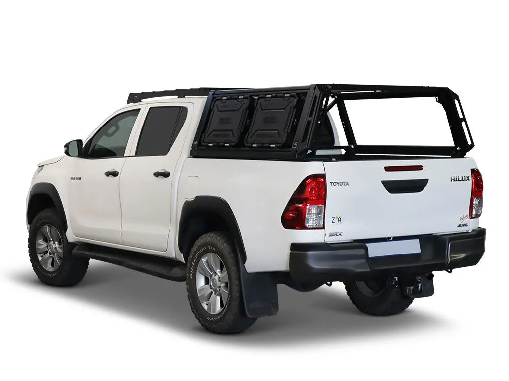 Front Runner Twin Wolf Pack Pro Cargo Bracket for Pickup Truck Racks
