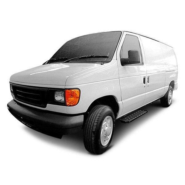 TrailFX Grated Side Step Running Boardfor Pickup Trucks - Fits 2014-2025 Ram ProMaster 1500/2500/3500
