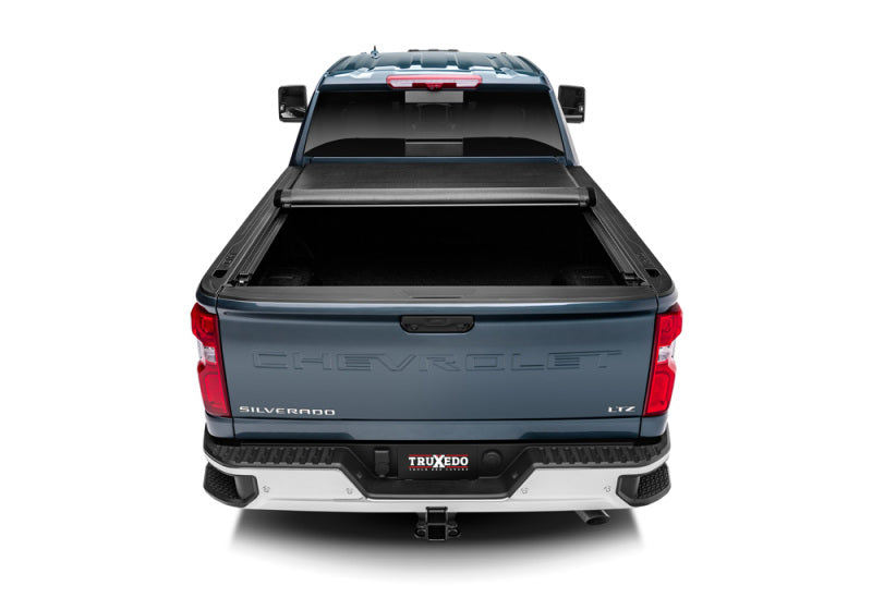 TruXedo Lo Pro Soft Roll-Up Tonneau Cover 82.2 In. Fits 2020-25 Silverado/Sierra 2500HD/3500HD w/ or w/out MultiPro TG
