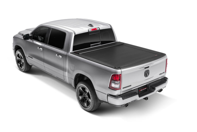 ROLL-N-LOCK E-Series Hard Power Retractable Tonneau Cover 67.4 In. Fits 2019-25 Ram 1500 No RamBox