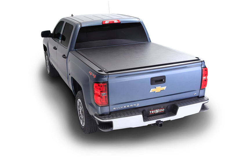 TruXedo Deuce Soft Folding Tonneau Cover 78.9 In. Fits 2014-18 Silverado/Sierra 1500/2015-19 2500HD/3500HD