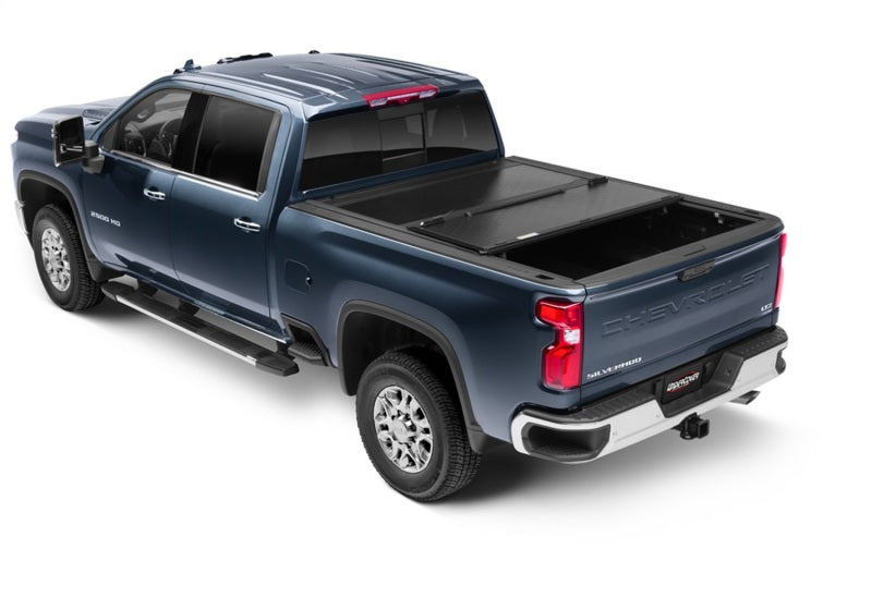 UnderCover Flex Folding Tonneau Cover 8' Fits 2020-24 Silverado/Sierra