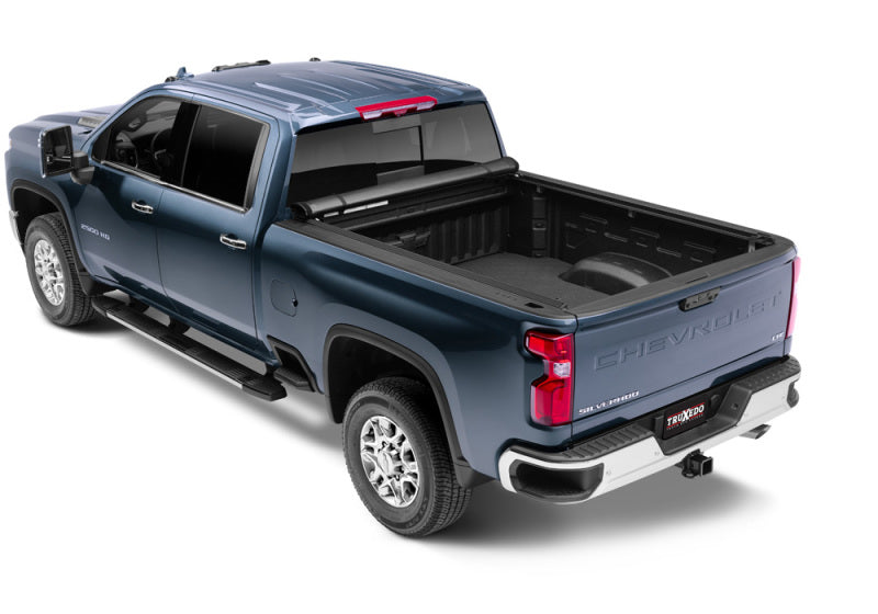 TruXedo Lo Pro Soft Roll-Up Tonneau Cover 82.2 In. Fits 2020-25 Silverado/Sierra 2500HD/3500HD w/ or w/out MultiPro TG