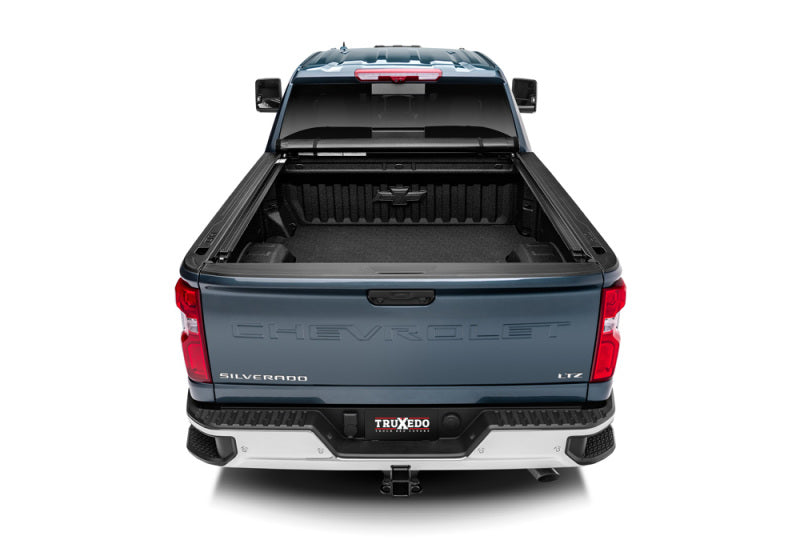 TruXedo Lo Pro Soft Roll-Up Tonneau Cover 82.2 In. Fits 2020-25 Silverado/Sierra 2500HD/3500HD w/ or w/out MultiPro TG