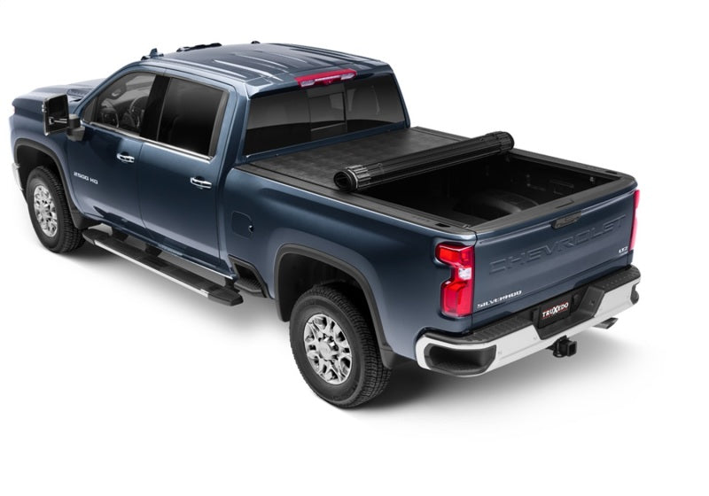 TruXedo Sentry Hard Roll-Up Tonneau Cover 82.2 In. Fits 2020-25 Silv/Sierra 2500HD/3500HD