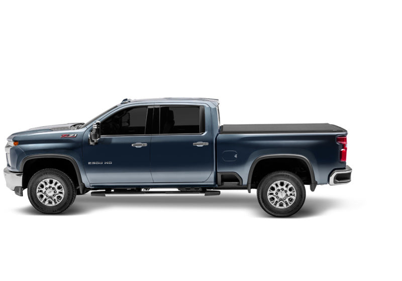 TruXedo Lo Pro Soft Roll-Up Tonneau Cover 82.2 In. Fits 2020-25 Silverado/Sierra 2500HD/3500HD w/ or w/out MultiPro TG