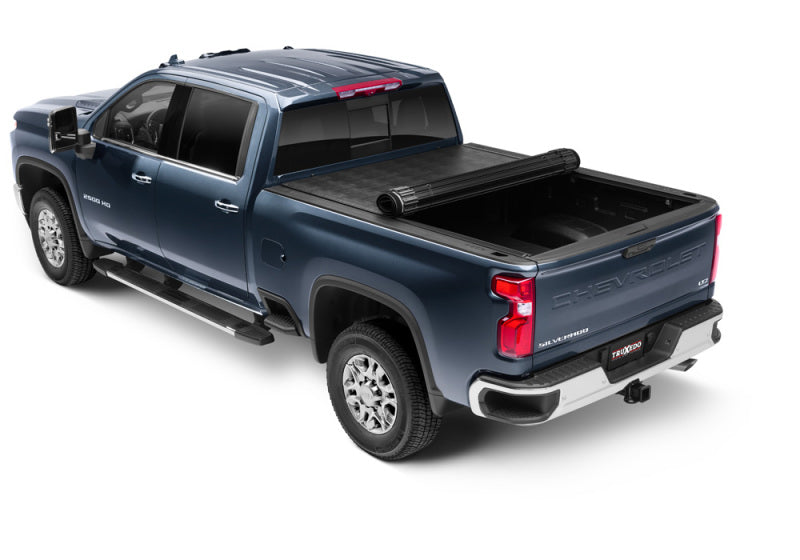 TruXedo Sentry Hard Roll-Up Tonneau Cover 82.2 In. Fits 2020-25 Silv/Sierra 2500HD/3500HD