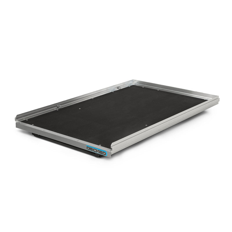 Cargo Glide Bed Slide Polished Aluminum Side Rail 63" x 49-1/4" - Fits 1996-2025 Chevrolet Express 1500/2500/3500