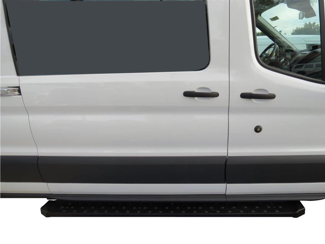 TrailFX Grated Side Step Running Boardfor Pickup Trucks - Fits 2014-2025 Ram ProMaster 1500/2500/3500
