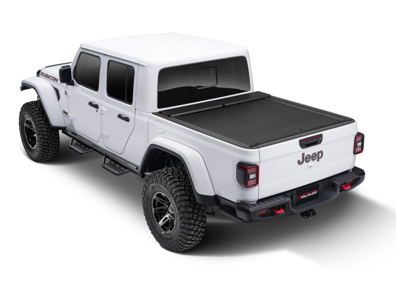 ROLL-N-LOCK M-Series Soft Retractable Tonneau Cover 5' Fits 2020-25 Gladiator No Trail Rail System