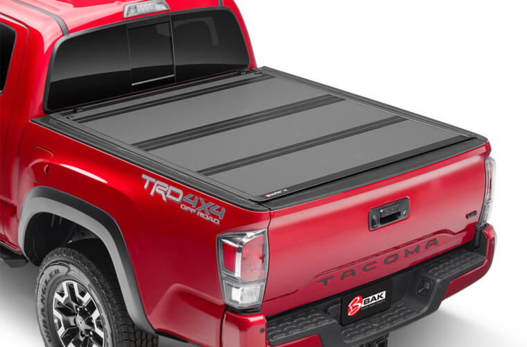 BAKFlip MX4 5' Folding Tonneau Cover Fits 16-23 Tacoma w/ Deck Rail