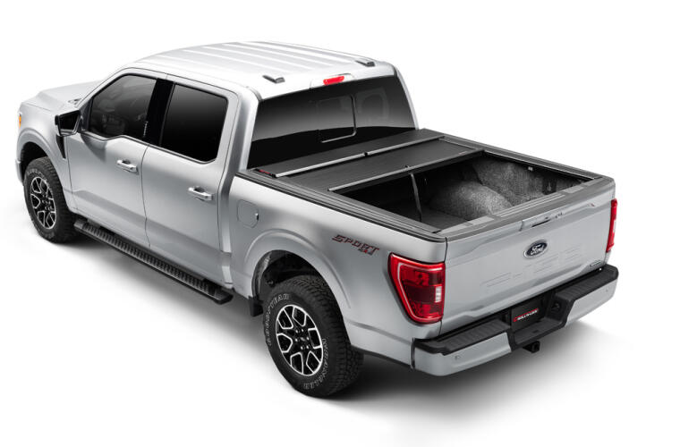 ROLL-N-LOCK A-Series Hard Manual Retractable Tonneau Cover 5'7" Fits 2015-20 F-150