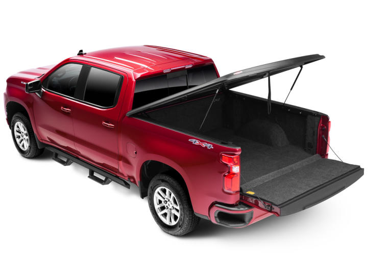 UNDERCOVER SE Hard Tilt-Up Tonneau Cover 6'7" Fits 2019-25 Chevrolet Silverado 1500 (New Body Style) - Black Textured