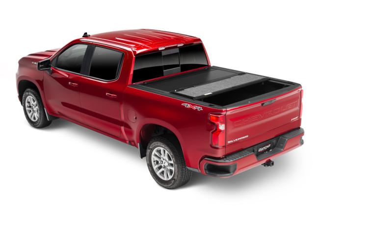 UNDERCOVER Ultra Flex Hard Folding Tonneau Cover 6.7' Fits 2016-24 Titan with Utili-Track