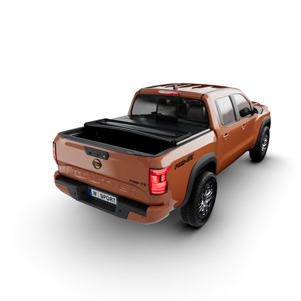 Worksport Vinyl Tri-Fold Tonneau Cover SC3 5' Fits 2005-21 Nissan Frontier/Suzuki Equator w/Utility Track Brackets