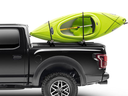 Retrax Hard Manual Retractable Tonneau Cover 8 Ft Fits 2022-25 Toyota Tundra w/ Deck Rail w/o Stake Pocket
