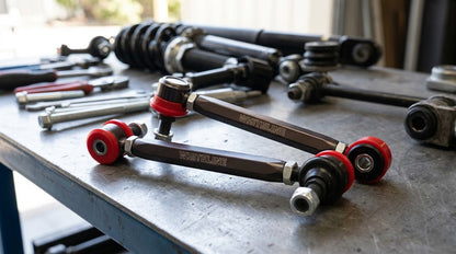 Whiteline Front Sway Bar Link - High-Tensile Alloy, Low Compliance Bushings