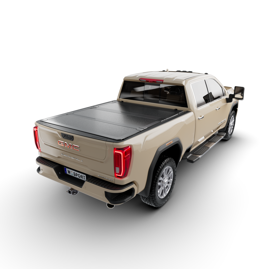 Worksport AL4 Full Bed Access Aluminum Tonneau Cover – Fits 2007–2018 Chevrolet Silverado 1500 & GMC Sierra 1500  5'8" Short Bed w/o Cargo Management