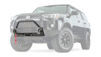 WARN Semi-Hidden Winch Mount with Grille Guard for 2014-2024 Toyota 4Runner