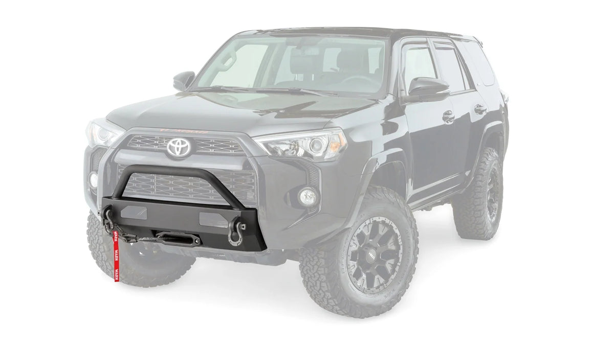 WARN Semi-Hidden Winch Mount with Grille Guard for 2014-2024 Toyota 4Runner