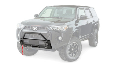 WARN Semi-Hidden Winch Mount with Grille Guard for 2014-2024 Toyota 4Runner