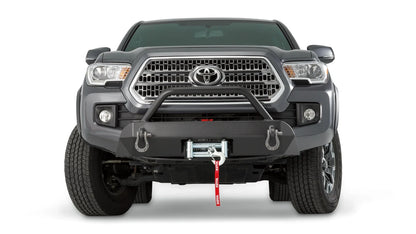 WARN Semi-Hidden Winch Mount with Grille Guard for 2016-2023 Toyota Tacoma