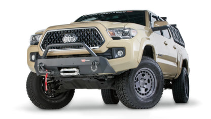 WARN Semi-Hidden Winch Mount with Grille Guard for 2016-2023 Toyota Tacoma