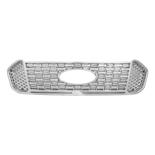 Coast to Coast Ford Ranger XL/XLT Grille Overlay, Chrome – Fits 2019-23 (IWCGI169)
