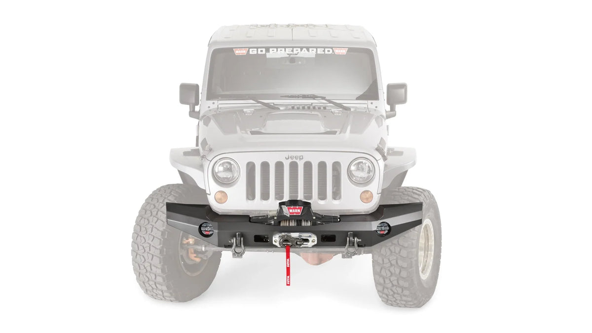 WARN Elite Front Bumper for 2007-2018 Jeep Wrangler JK