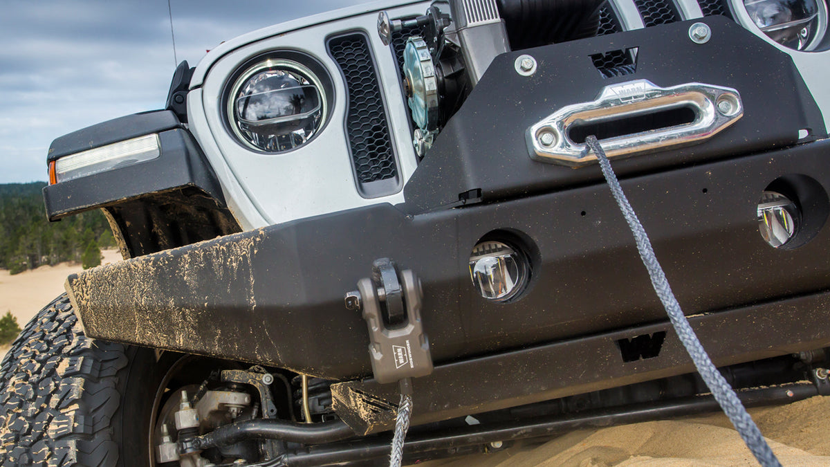WARN Bumper Skid Plate for 2018-2026 Jeep Wrangler JL / 2020-2026 Jeep Gladiator JT