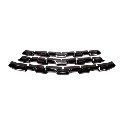Coast to Coast Chevrolet Colorado 21-22 LT/WT Grille Overlay, Gloss Black (GI181BLK)