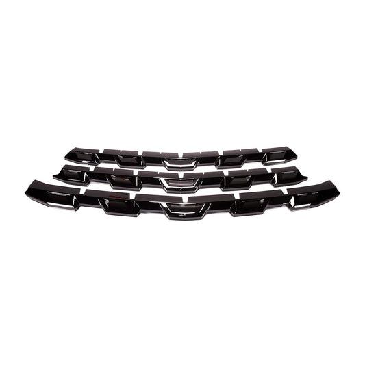 Coast to Coast Chevrolet Colorado 21-22 LT/WT Grille Overlay, Gloss Black (GI181BLK)