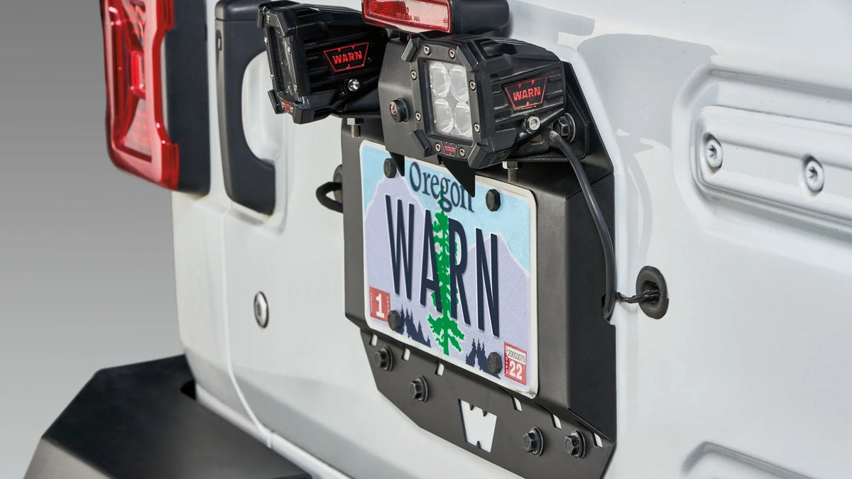 WARN Rear Tire Delete Plate for Jeep JL