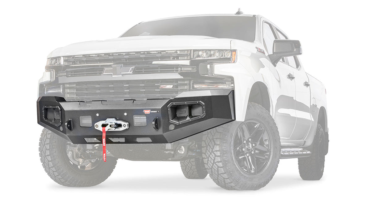 WARN Ascent Front Bumper for 2019-2022 Chevrolet Silverado 1500