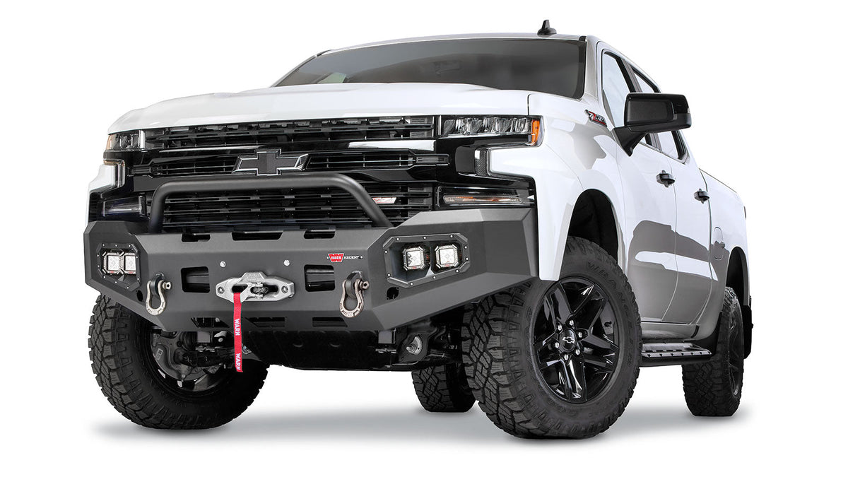 WARN Ascent Front Bumper for 2019-2022 Chevrolet Silverado 1500