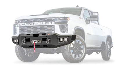 WARN Ascent Front Bumper for 2020-2023 Chevrolet Silverado 2500/3500