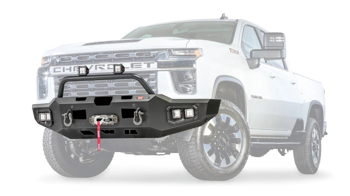 WARN Ascent Front Bumper for 2020-2023 Chevrolet Silverado 2500/3500
