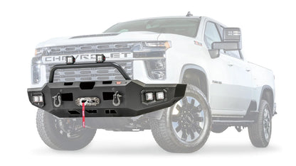 WARN Ascent Front Bumper for 2020-2023 Chevrolet Silverado 2500/3500