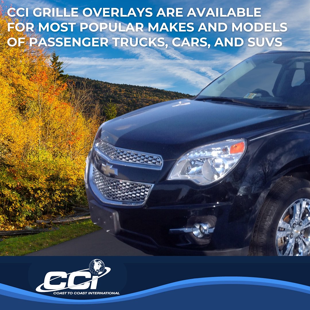Coast to Coast Chevrolet Equinox 10-11 LS/LT/LTZ Grille Overlay, Chrome (IWCGI82)