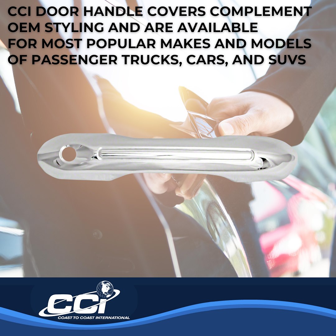Coast to Coast Ford Explorer 20-25 Door Handle Covers, Chrome (CCIDH68585B)