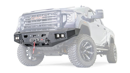 WARN Ascent HD Front Bumper for 2020-2023 GMC Sierra 2500/3500 HD