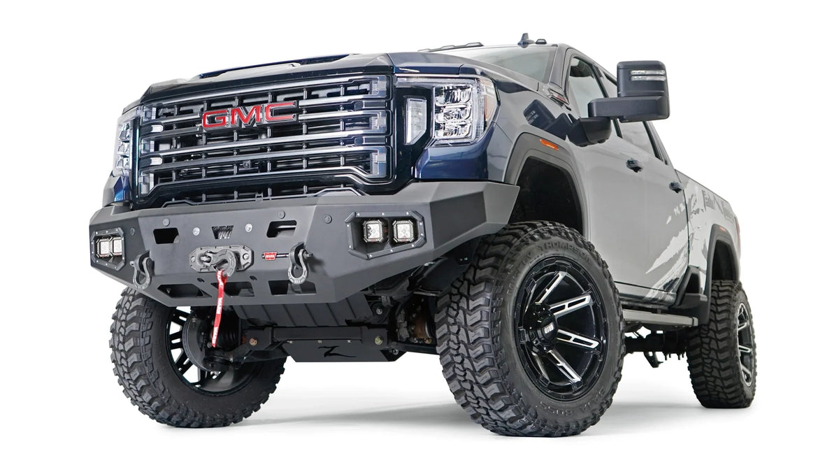WARN Ascent HD Front Bumper for 2020-2023 GMC Sierra 2500/3500 HD