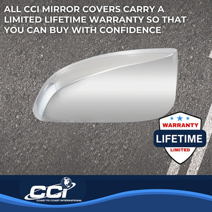 Coast to Coast Toyota Tacoma 16-23 (Top Half) Mirror Covers, Chrome (CCIMC67530R)