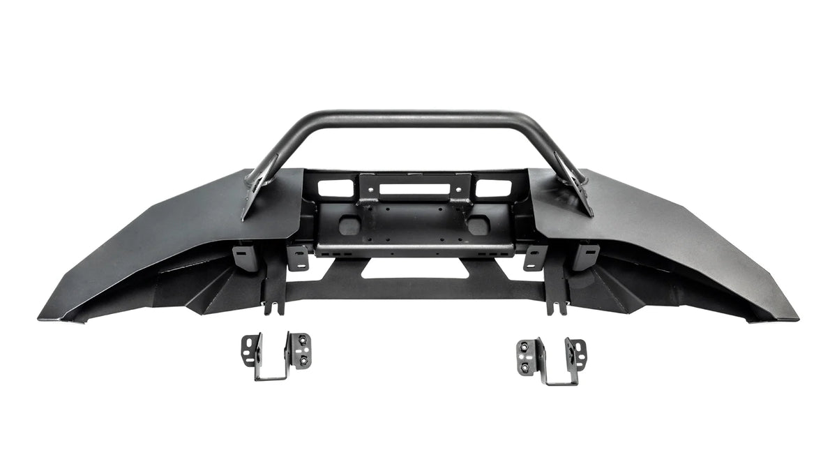 WARN Elite Front Bumper with Prerunner Grille Guard for 2021-2026 Ford Bronco
