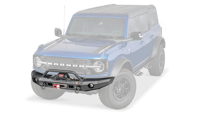 WARN Elite Front Bumper with Prerunner Grille Guard for 2021-2026 Ford Bronco