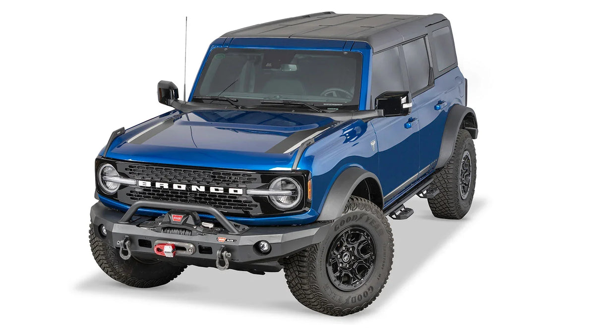 WARN Elite Front Bumper with Prerunner Grille Guard for 2021-2026 Ford Bronco